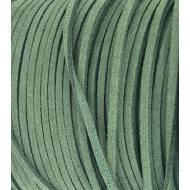 Suede Imitatie 3mm Groen